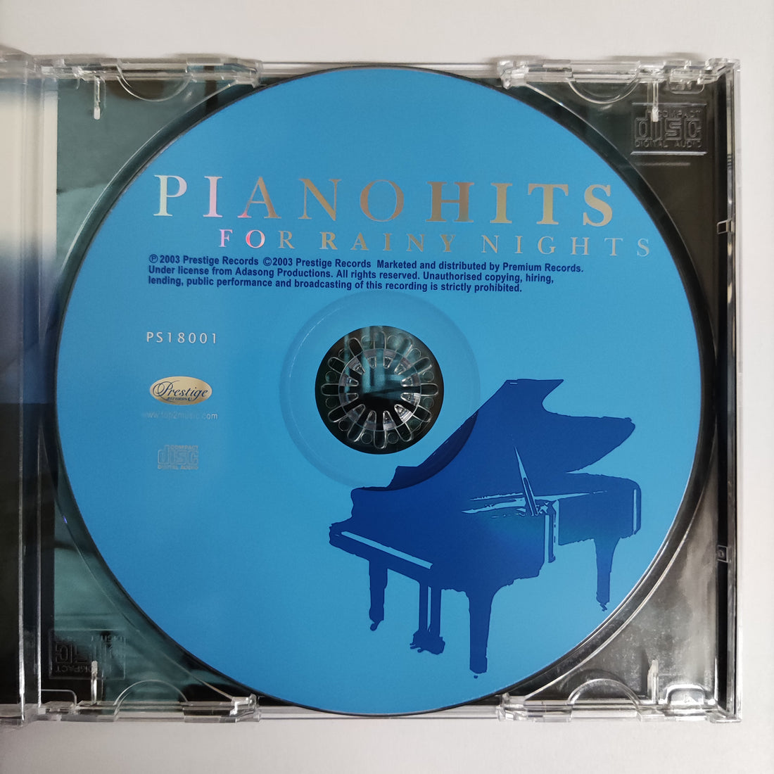 ซีดี Various - Piano Hits For Rainy Nights CD NM