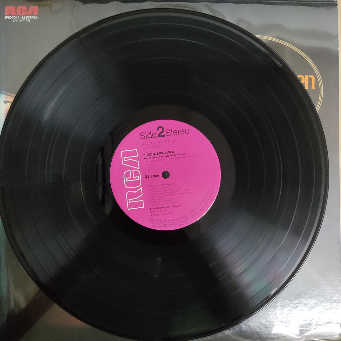 แผ่นเสียง Various - The World's Favorite Violin Music Zigeunerweisen Vinyl VG+ 2LPs