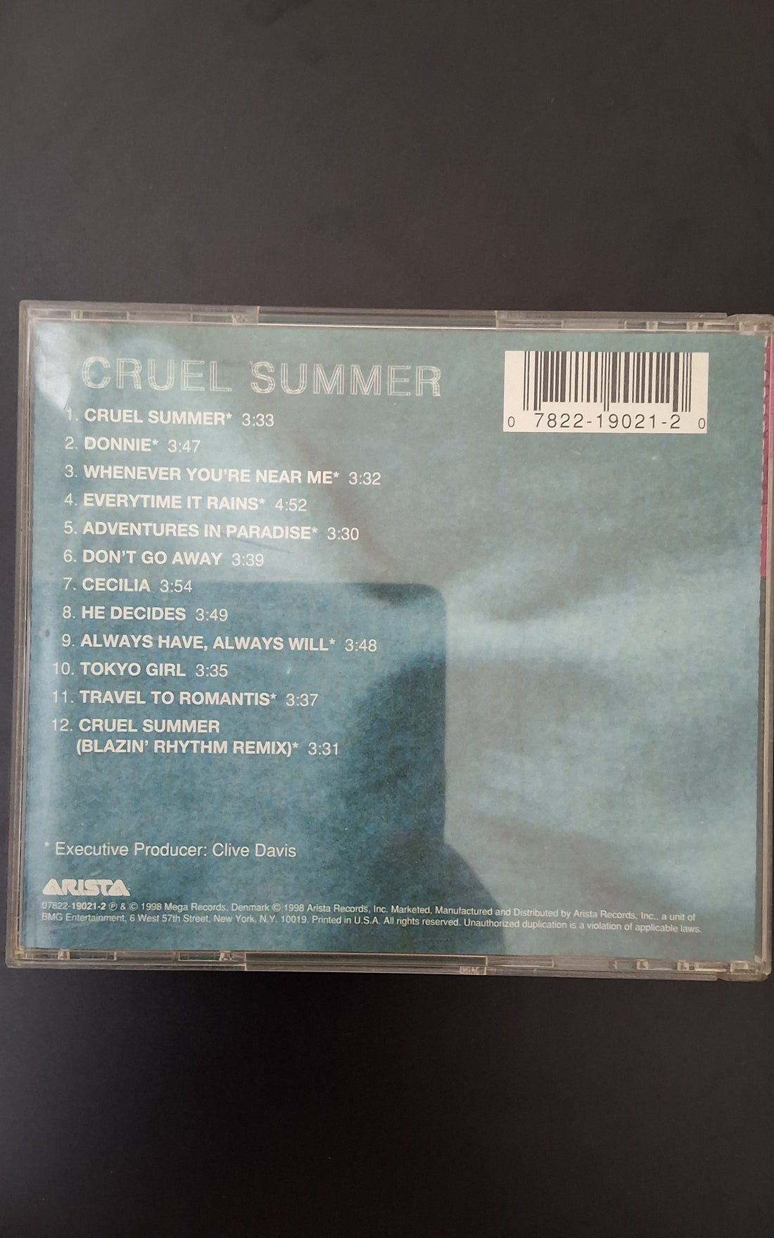 ซีดี Ace Of Base - Cruel Summer CD VG+