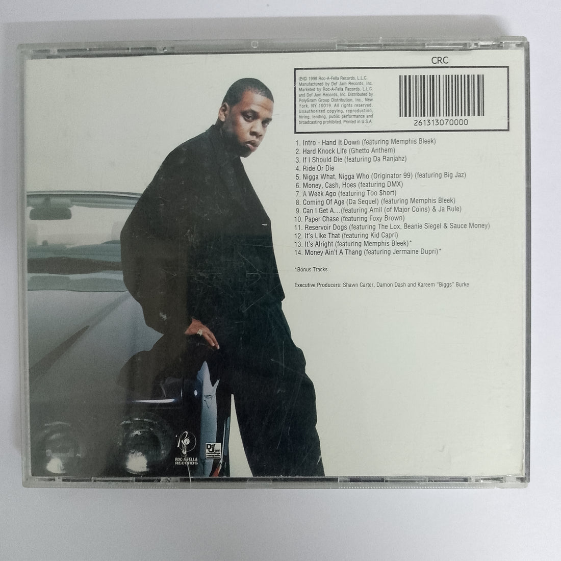 ซีดี Jay-Z - Vol. 2... Hard Knock Life CD VG+