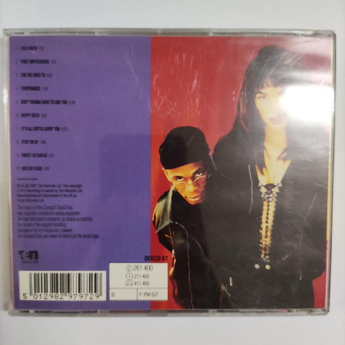 ซีดี Temper Temper - Temper Temper CD NM or M-