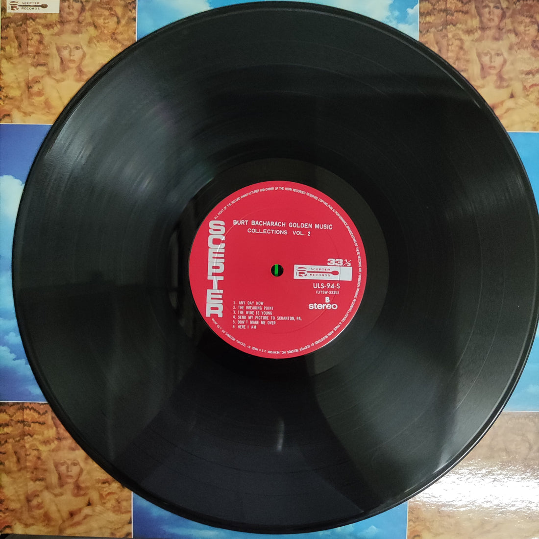 แผ่นเสียง Burt Bacharach - Golden Music Collections Vol.1-2 Vinyl VG+ 2LPs