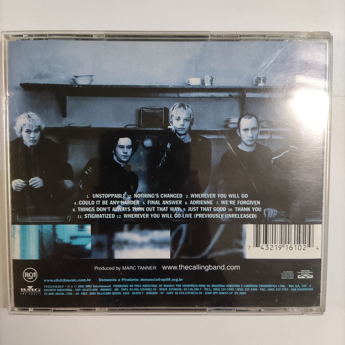 ซีดี The Calling - Camino Palmero CD VG