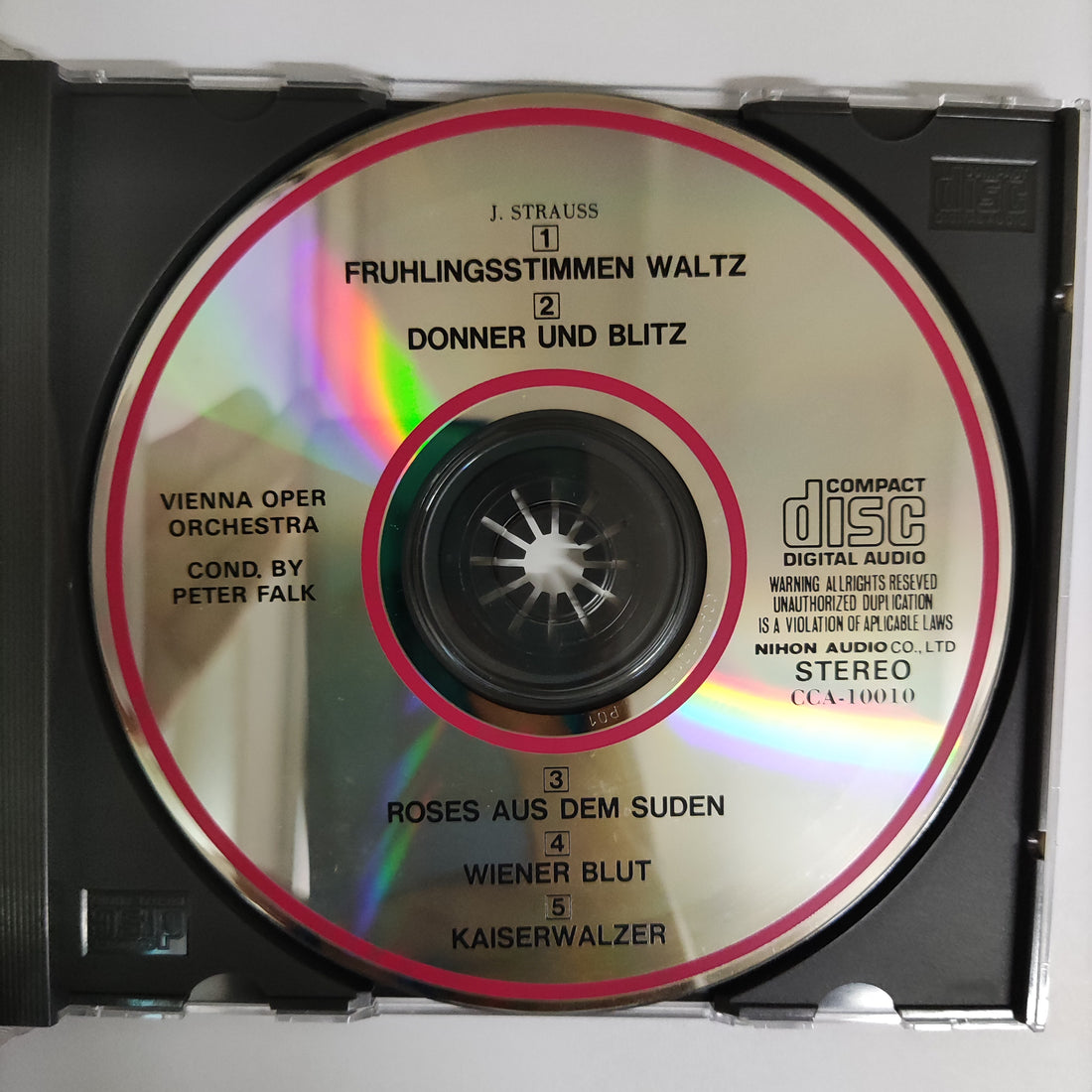 ซีดี J.Strauss - Kaiser Walzer CD VG