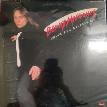 แผ่นเสียง Benny Mardones - Never Run Never Hide Vinyl VG+