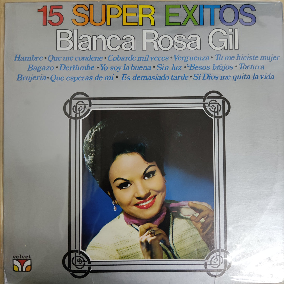 แผ่นเสียง Blanca Rosa Gil - 15 Super Exitos Vinyl VG+