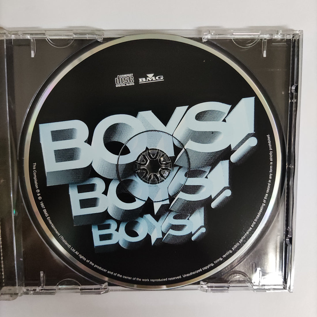 ซีดี Various - Boys! Boys! Boys! CD VG+