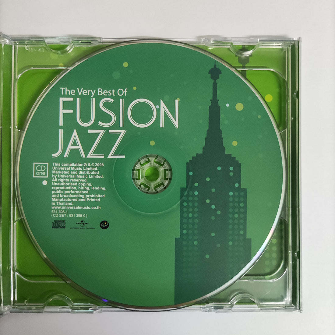 ซีดี Various - The Very Best Of Fusion Jazz CD NM 2CDs