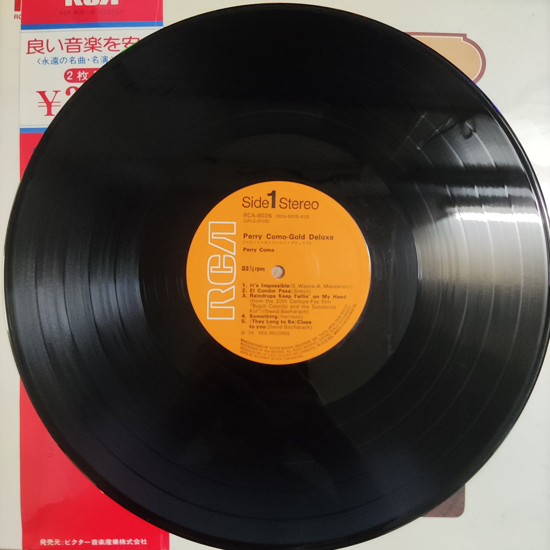 แผ่นเสียง Perry Como - Gold Deluxe Vinyl VG+