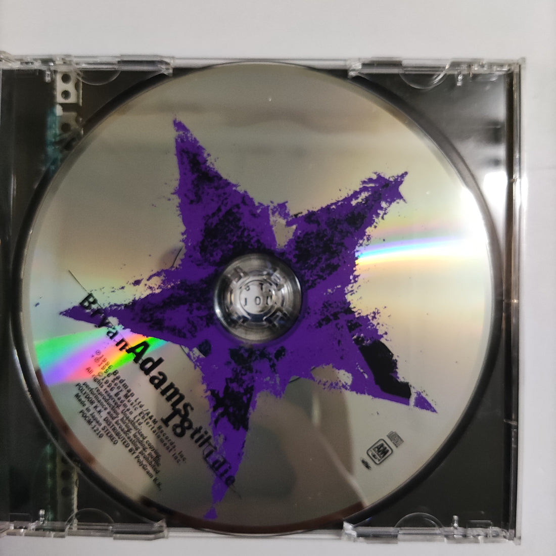 ซีดี Bryan Adams - 18 Til I Die CD VG+