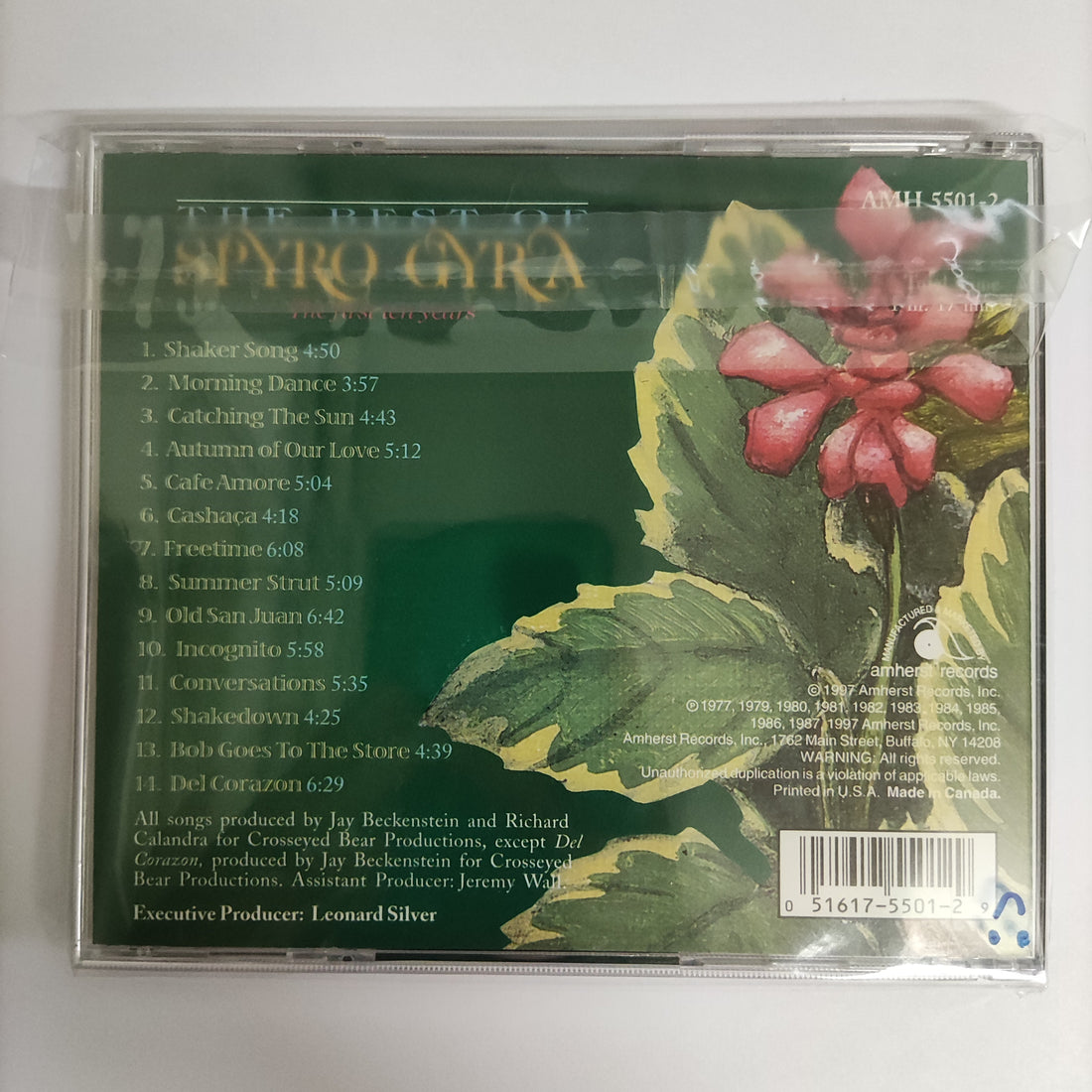 ซีดี Spyro Gyra - The Best Of Spyro Gyra The First Ten Years CD NM
