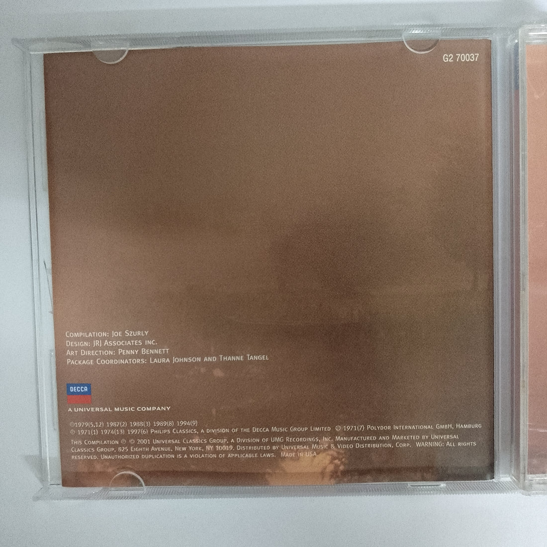 ซีดี Various - The Ultimate Relaxation Album CD VG