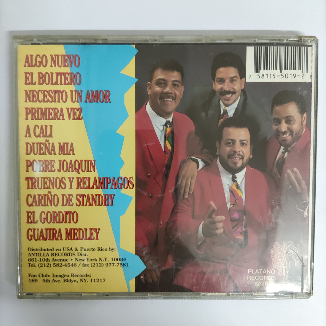 ซีดี Conjunto Imagen - Algo Nuevo CD VG+