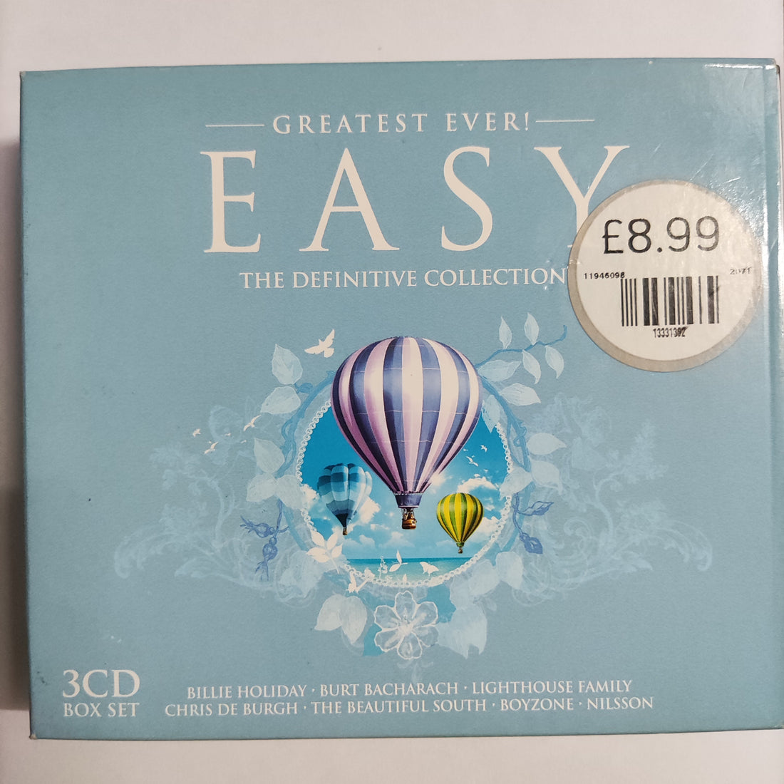 ซีดี Various - Greatest Ever! Easy The Definitive Collection Ulimate Jazz Christmas 3CDs