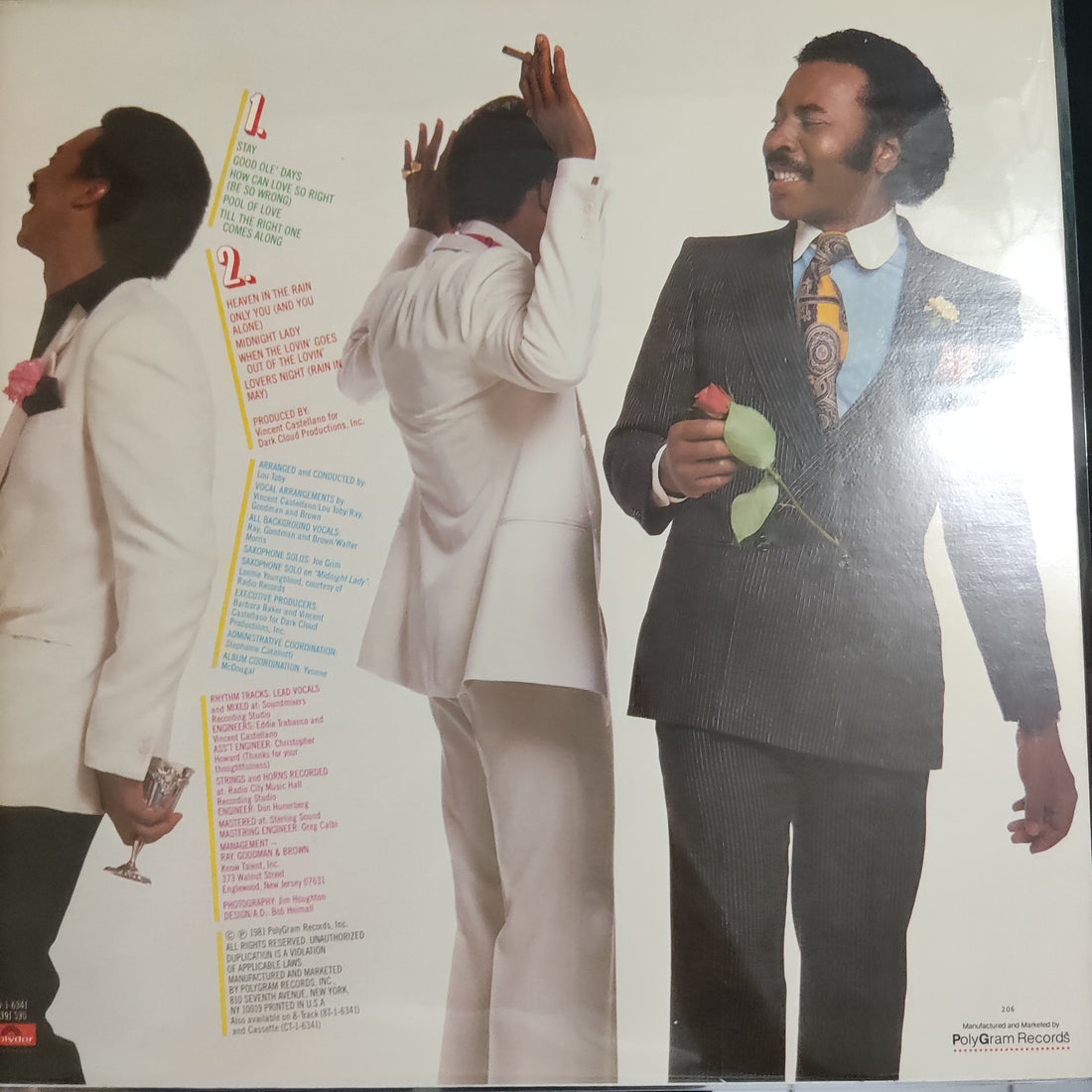 แผ่นเสียง Ray, Goodman & Brown - Stay Vinyl VG+