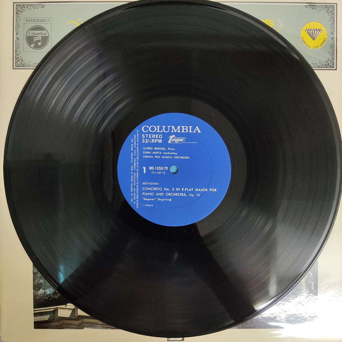 แผ่นเสียง Zubin Mehta - Alfred Brendel Vienna Pro Musica Orchestra Vinyl VG+