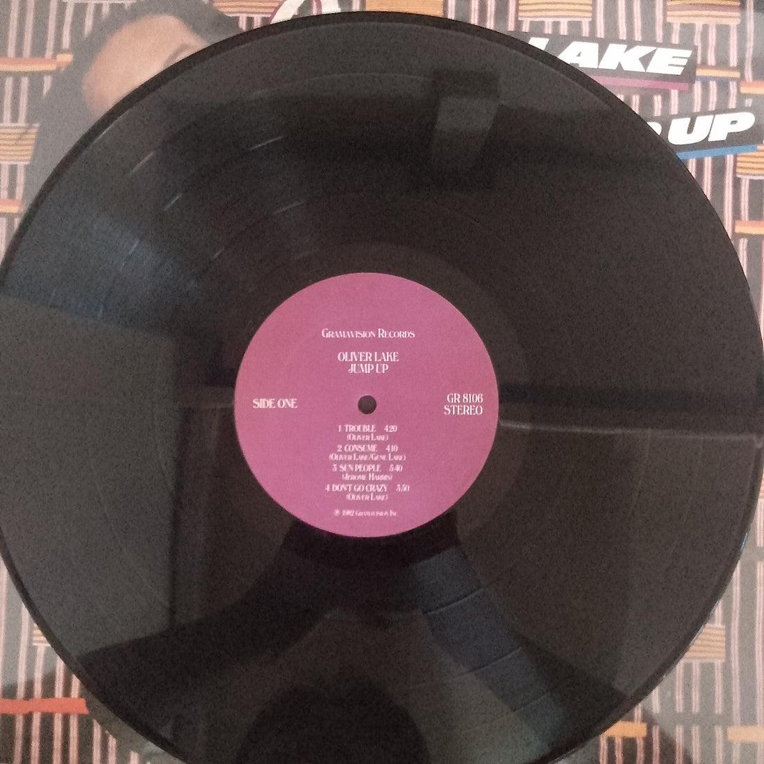 แผ่นเสียง Oliver Lake - Jump Up Vinyl VG+