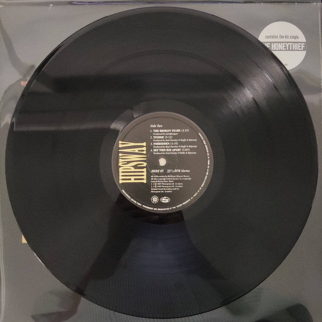 แผ่นเสียง Hipsway - Hipsway Vinyl VG+