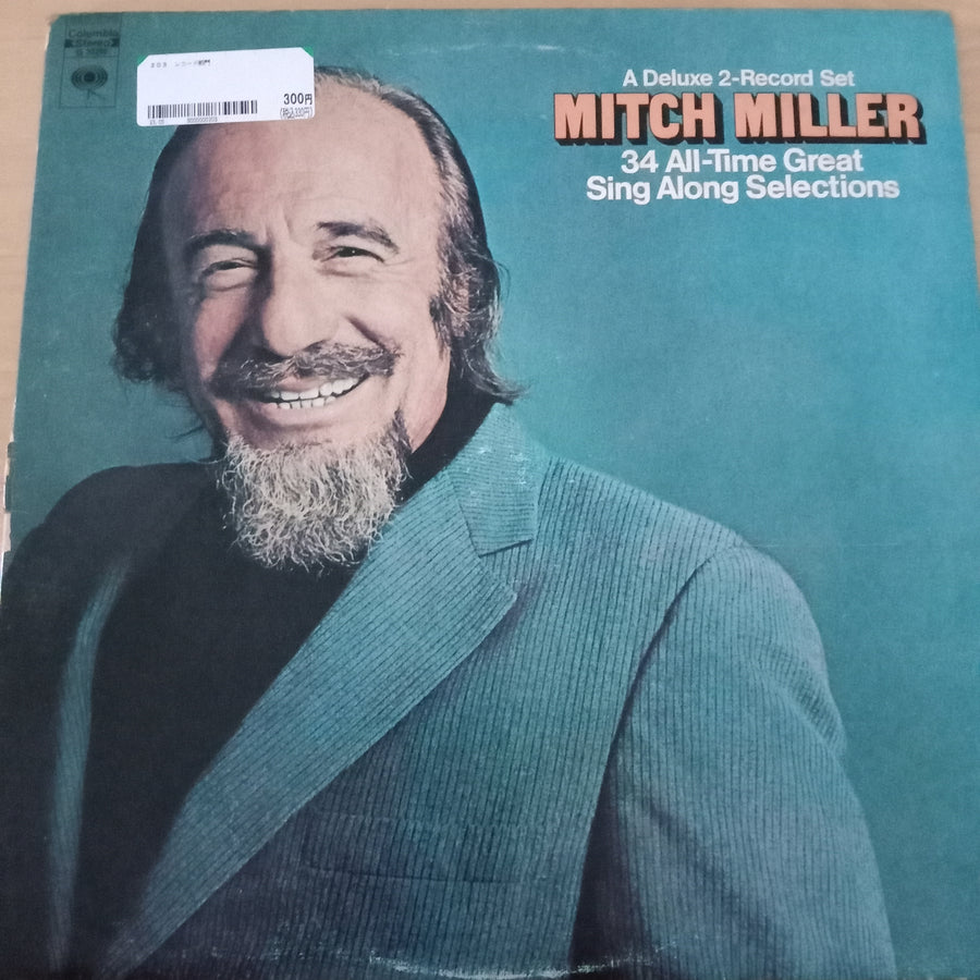 Mitch Miller - 34 All-Time Great Sing Along Selections (Vinyl) (VG+)