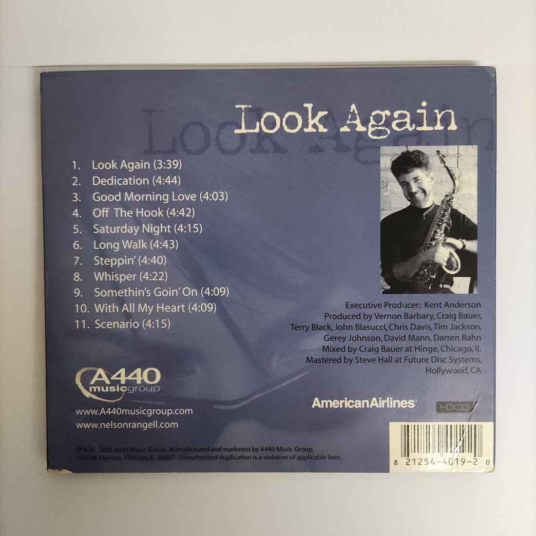 ซีดี Nelson Rangell - Look Again CD VG+
