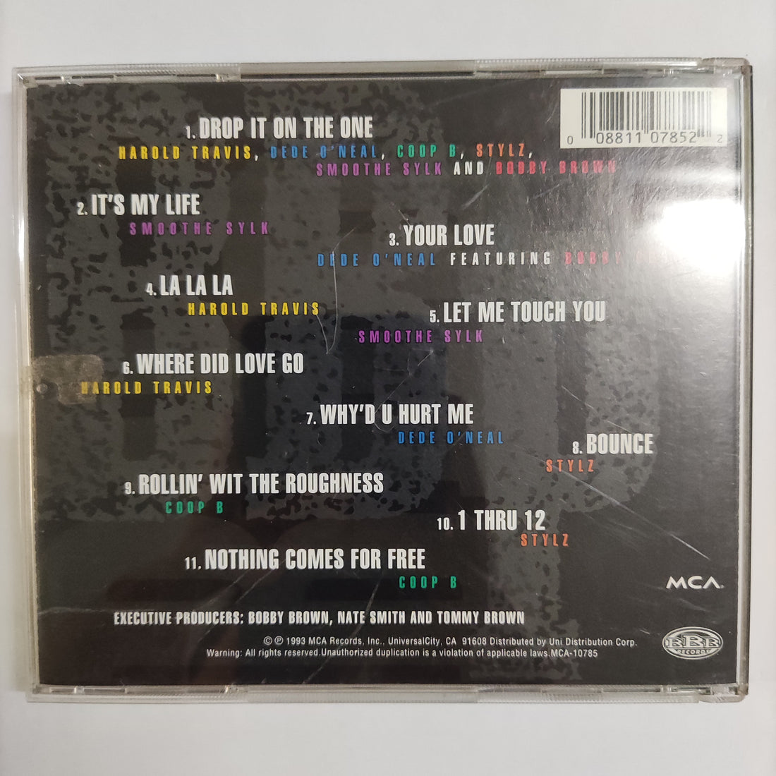 ซีดี B. Brown Posse - B. Brown Posse CD VG+