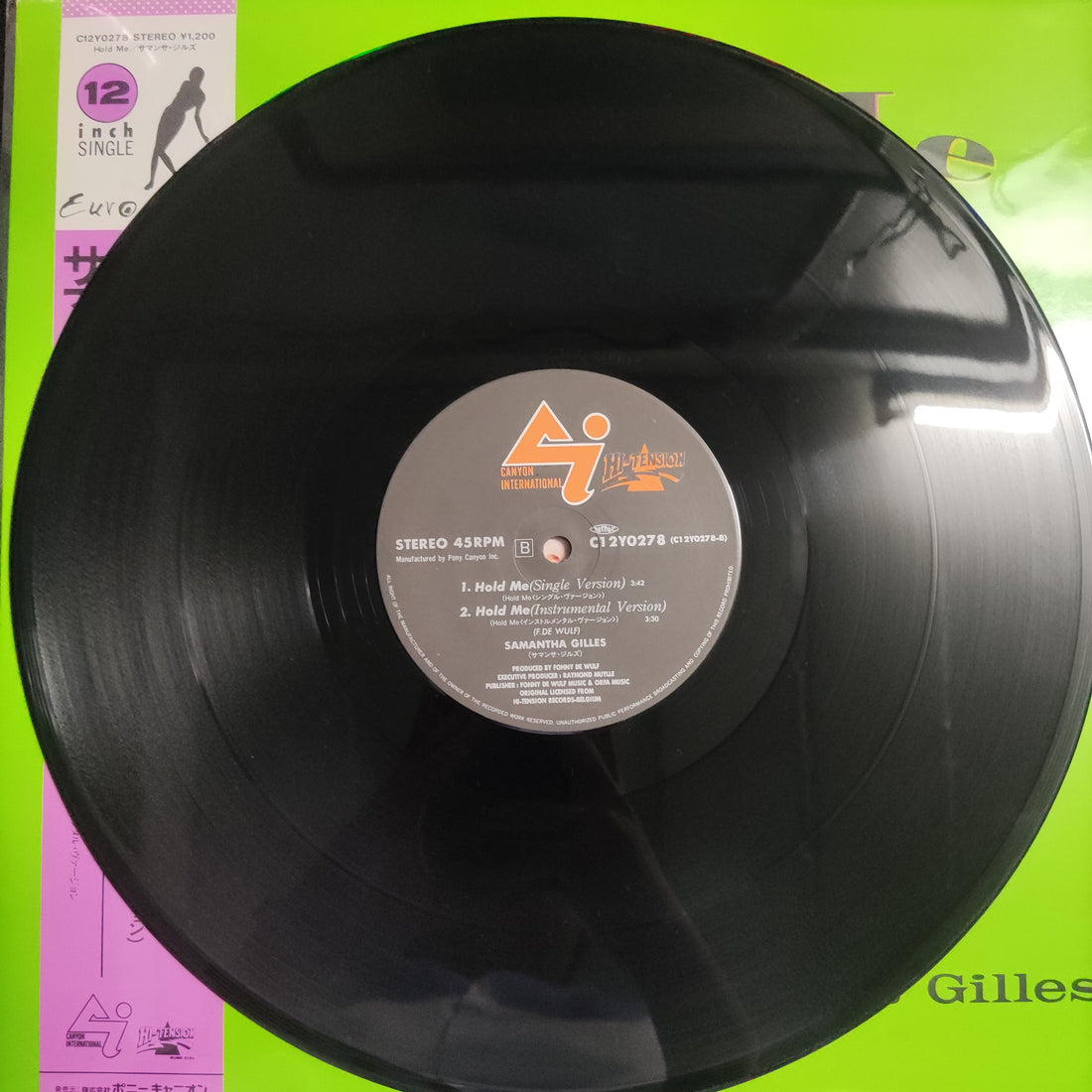 แผ่นเสียง Samantha Gilles - Hold Me Vinyl VG+