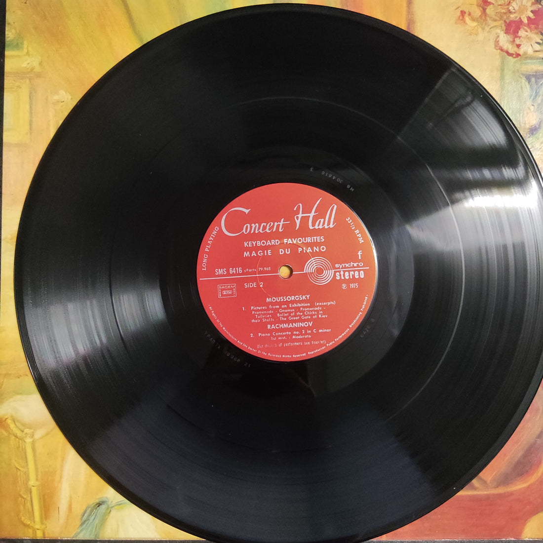 แผ่นเสียง Various - Magie Du Piano Keyboard Favourites Vinyl VG+ 6LPs