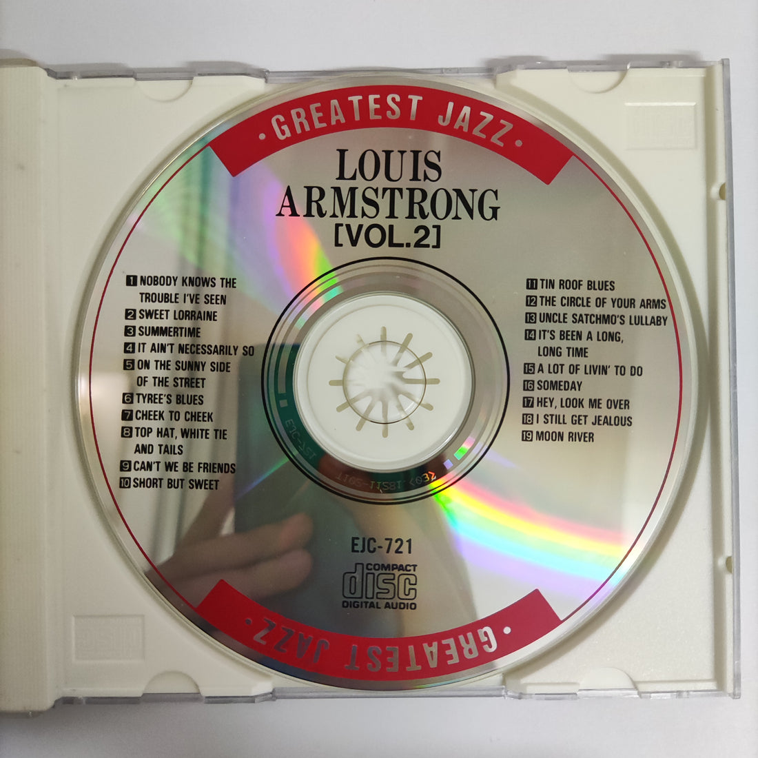 ซีดี Louis Armstrong - Someday Moon River Vol.2 CD VG+