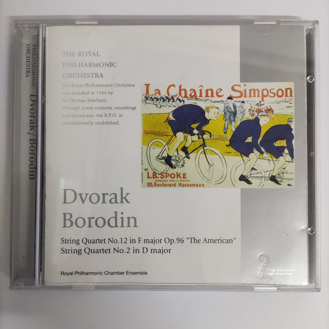 ซีดี Dvorak / Borodin - The Royal Collection 39 CD VG+