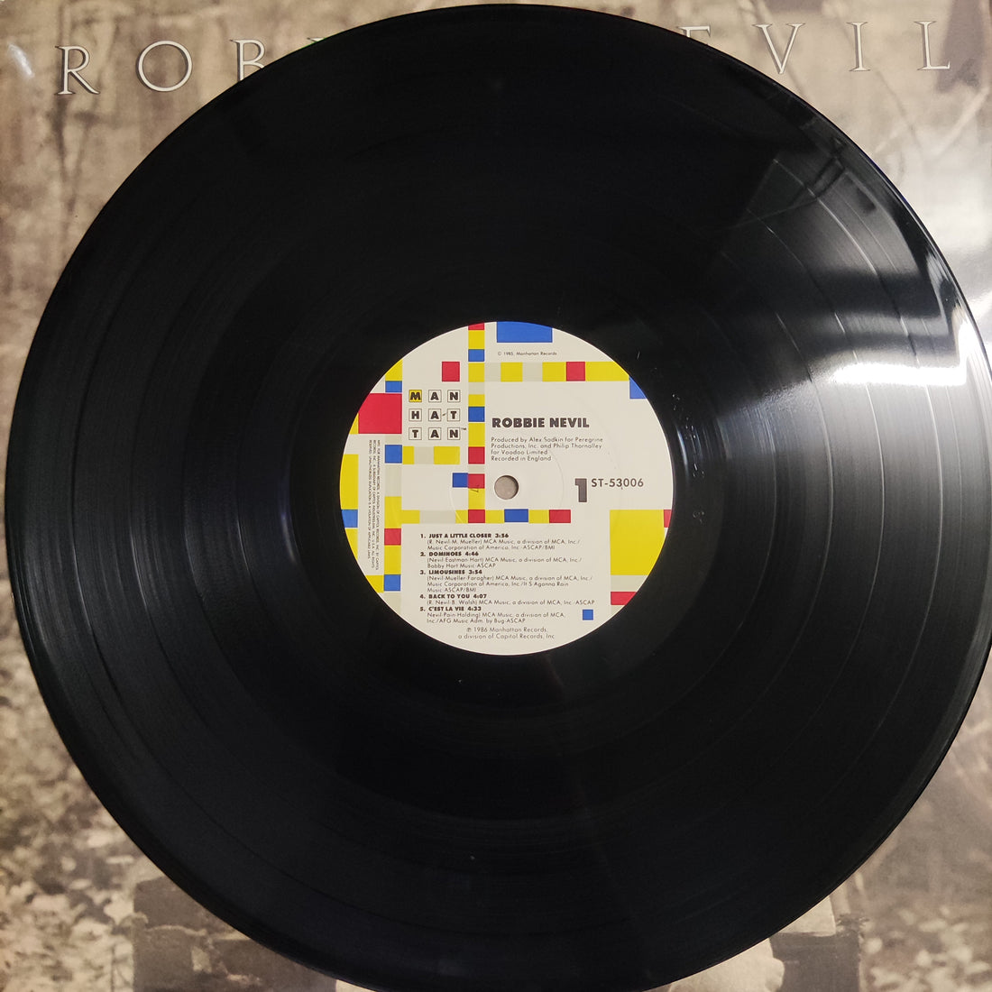 แผ่นเสียง Robbie Nevil - Robbie Nevil Vinyl VG+