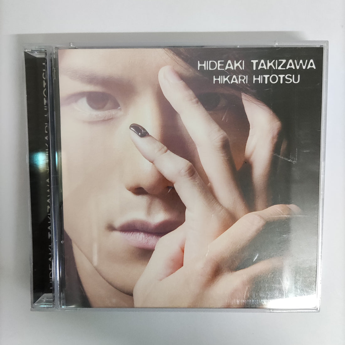 ซีดี Hideaki Takizawa - Hikari Hitotsu CD VG+ 1CD 1DVD