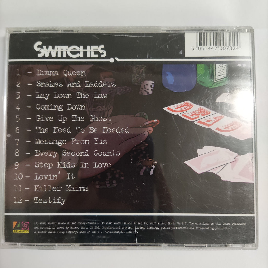 ซีดี Switches - Heart Tuned To D.E.A.D. CD VG+
