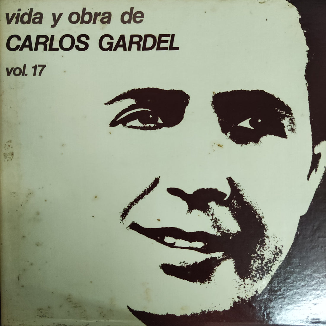 แผ่นเสียง Carlos Gardel - Vida Y Obra De Carlos Gardel Vol.17 Vinyl VG+ 3LPs