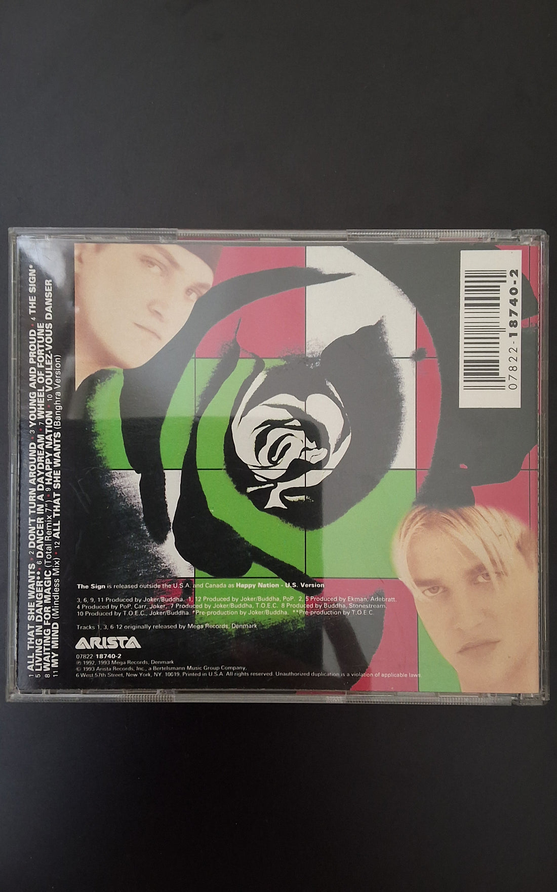 ซีดี Ace Of Base - The Sign CD VG+
