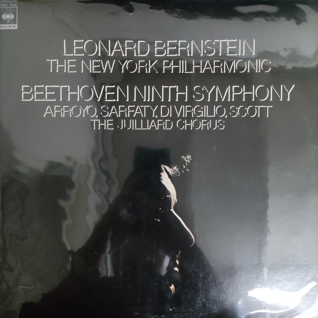 แผ่นเสียง Leonard Bernstein - The New York Philharmonic Beethoven Ninth Symphony Vinyl VG+