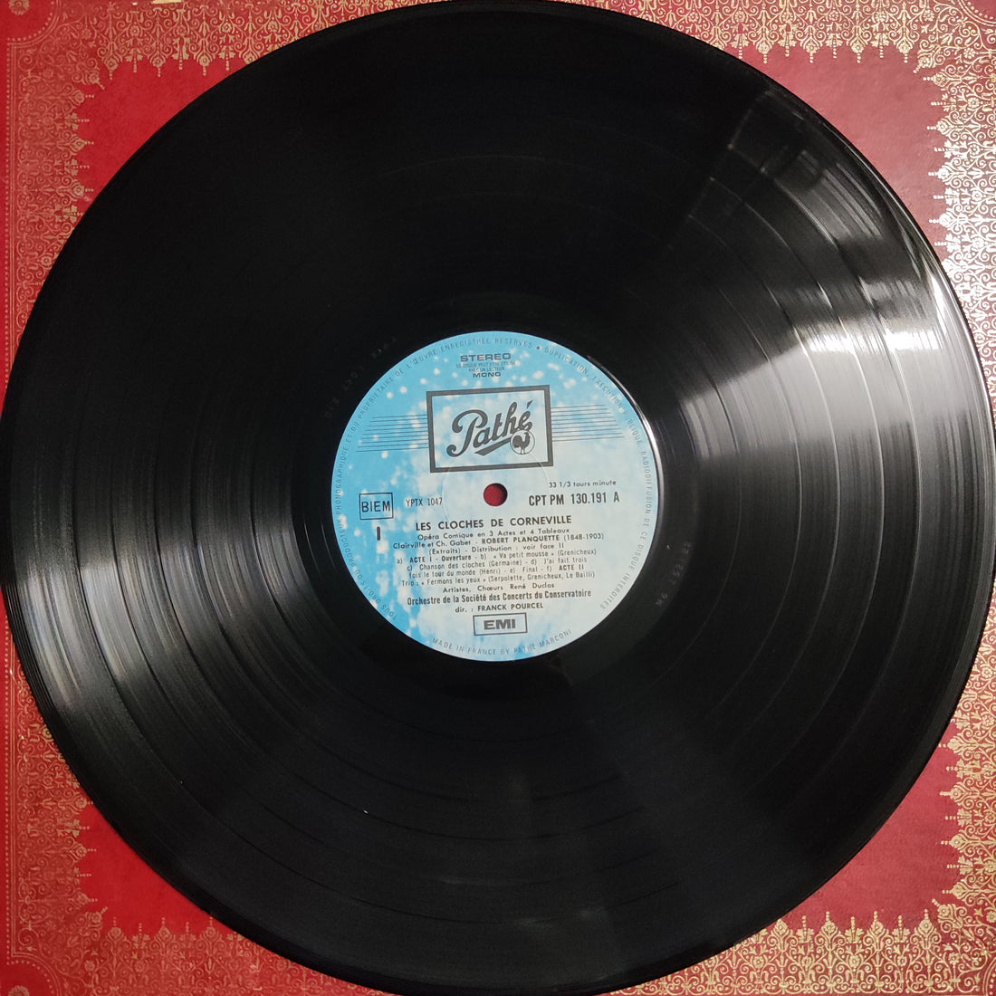 แผ่นเสียง Various - Operettes Celebres Vinyl VG+ 10LPs