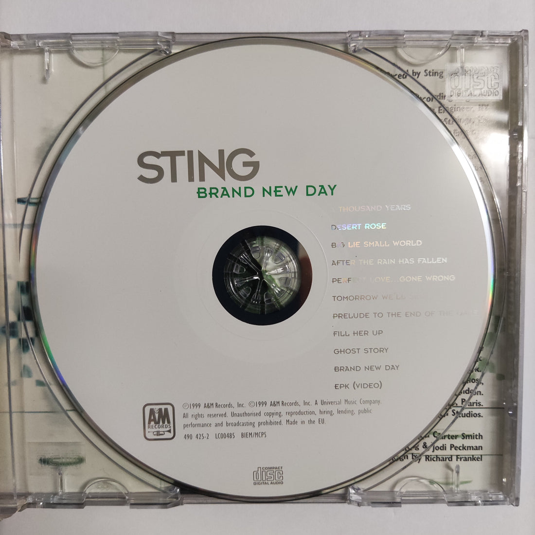 ซีดี Sting - Brand New Day CD VG+