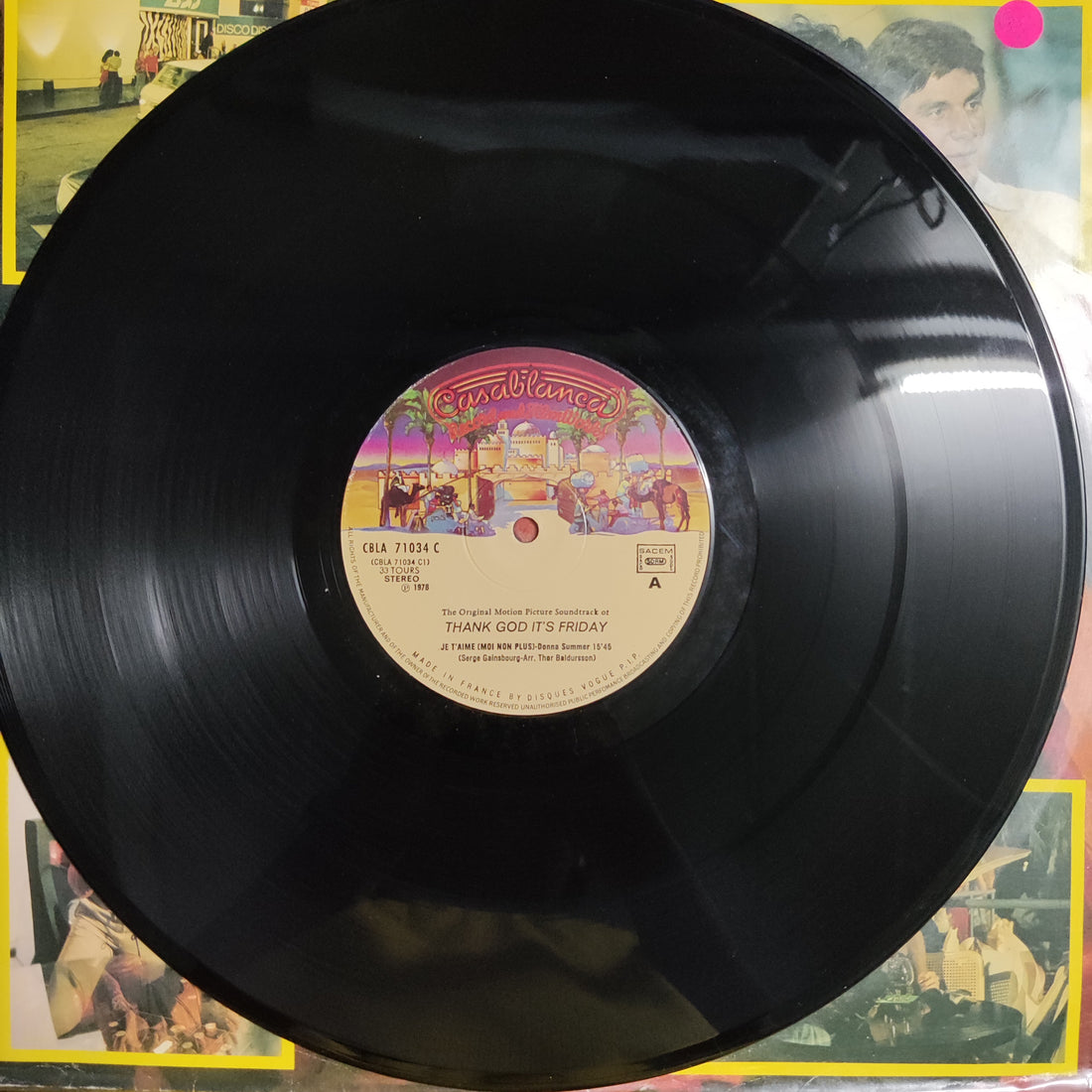 แผ่นเสียง Various - The Original Motion Picture Soundtrack Of Thank God It's Friday Vinyl VG+