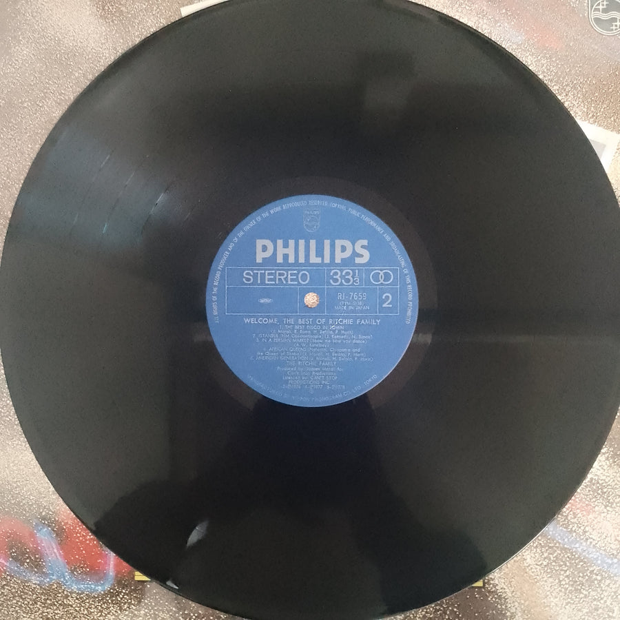 แผ่นเสียง The Ritchie Family - Welcome, The Best Of Ritchie Family Vinyl VG+