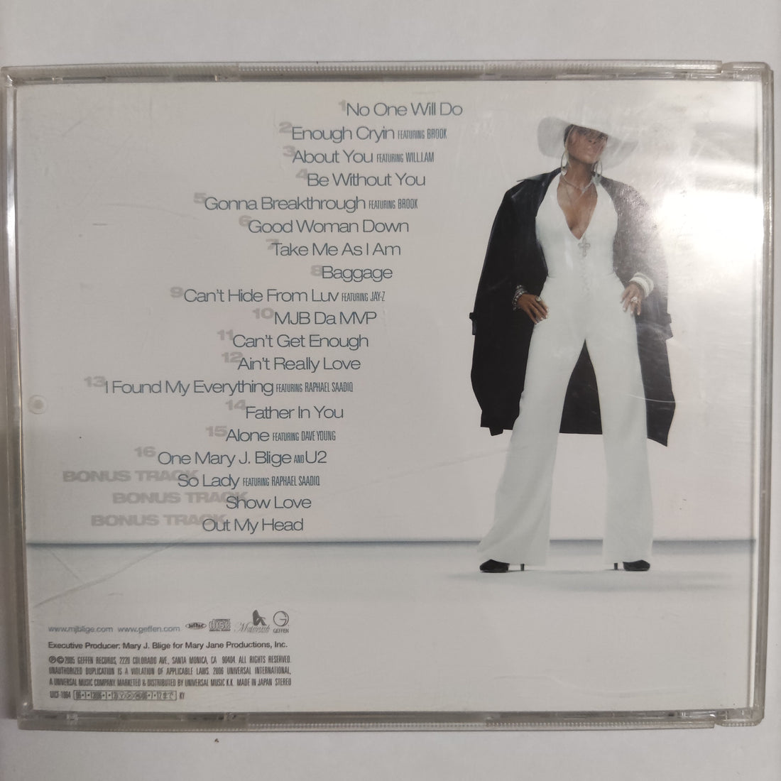 ซีดี Mary J. Blige - The Breakthrough CD VG+