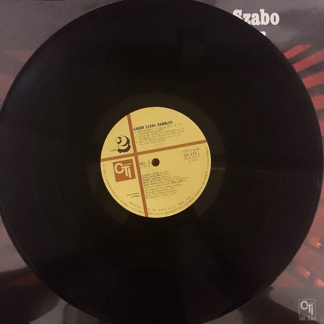 แผ่นเสียง Gabor Szabo - Rambler Vinyl VG+
