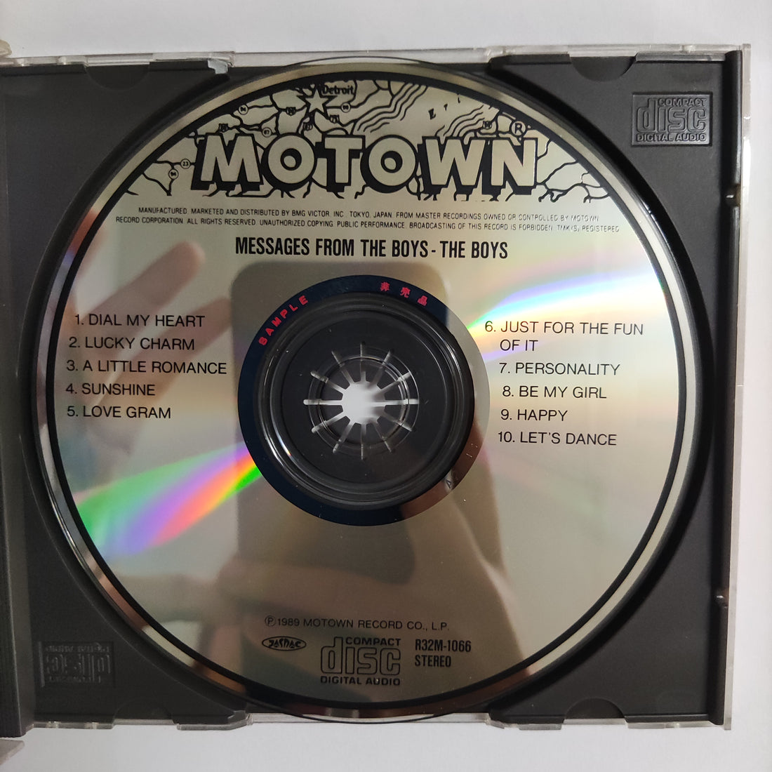 ซีดี The Boys - Messages From The Boys CD VG+