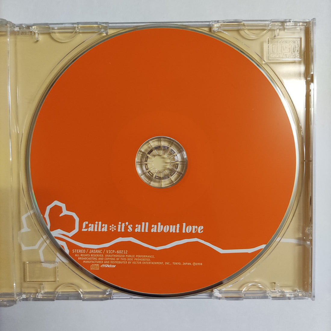 ซีดี Laila Bagge - It's All About Love CD NM or M-