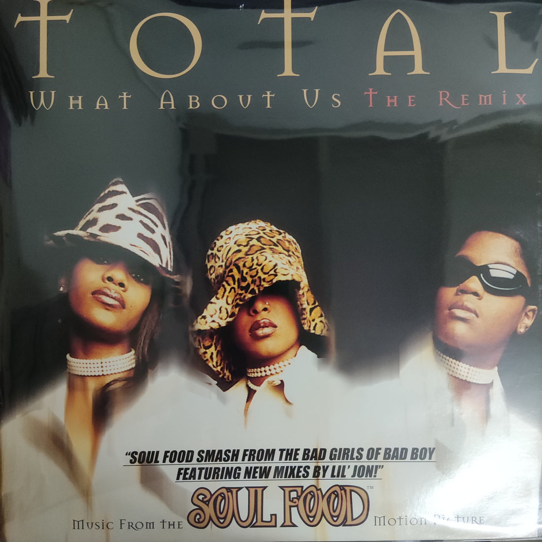 แผ่นเสียง Total - What About Us The Remix Vinyl VG+