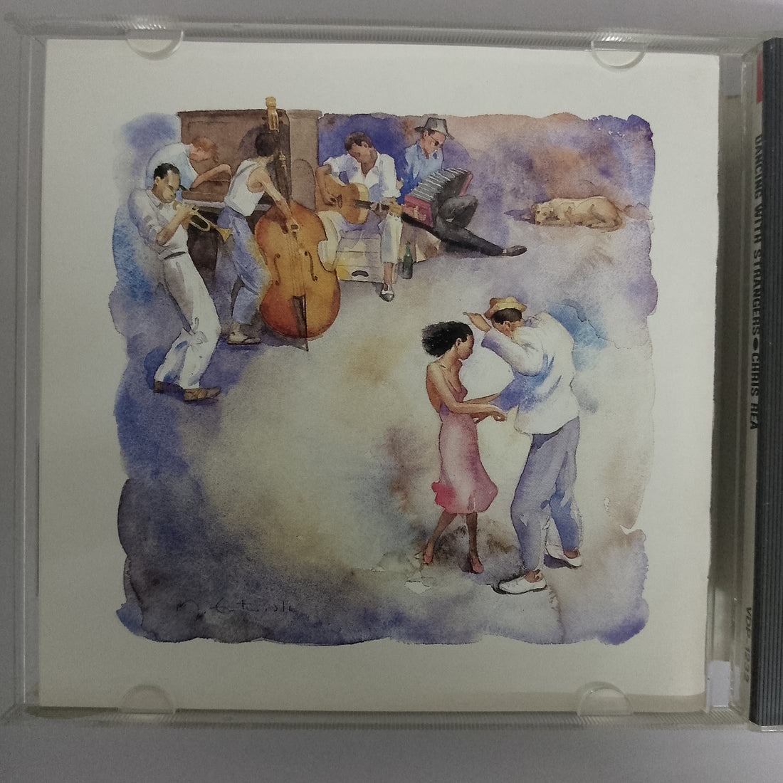 ซีดี Chris Rea - Dancing With Strangers CD VG