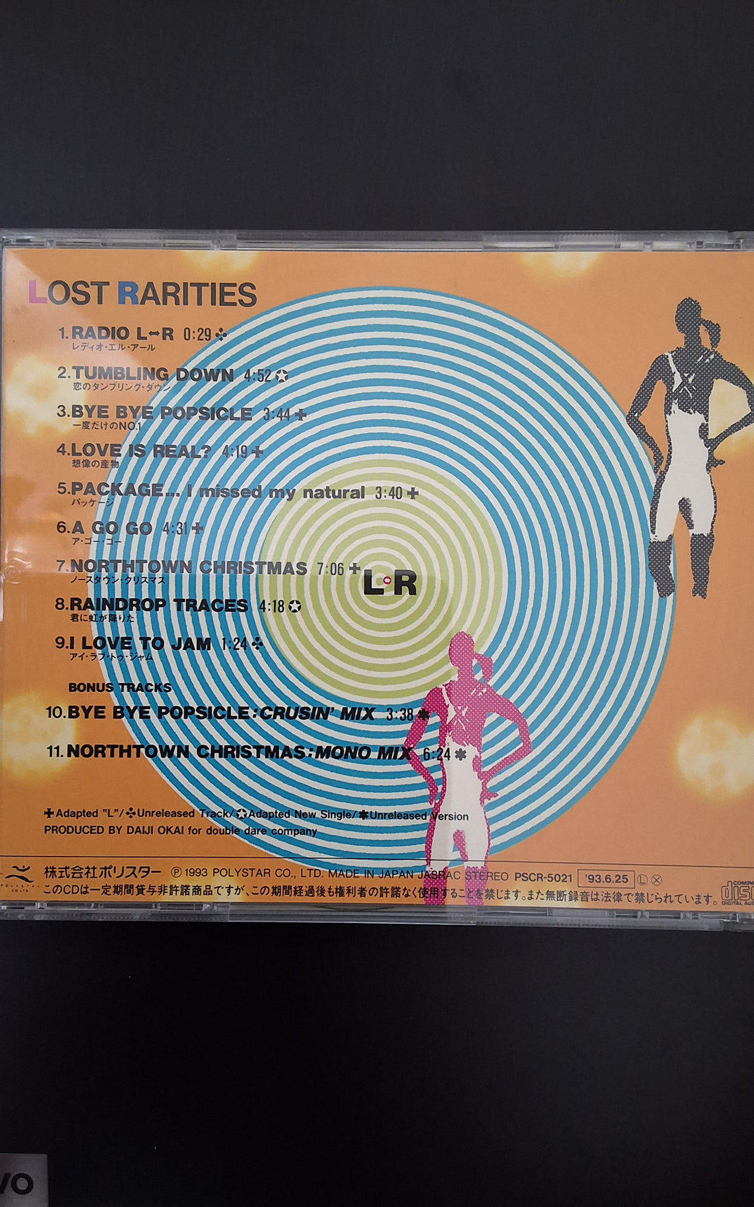 ซีดี L↔R - Lost Rarities CD VG+