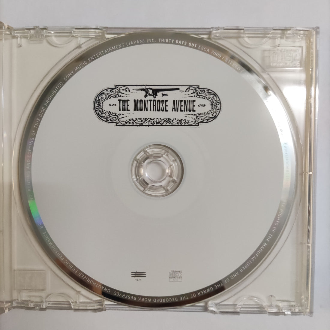 ซีดี The Montrose Avenue - Thirty Days Out CD NM or M-