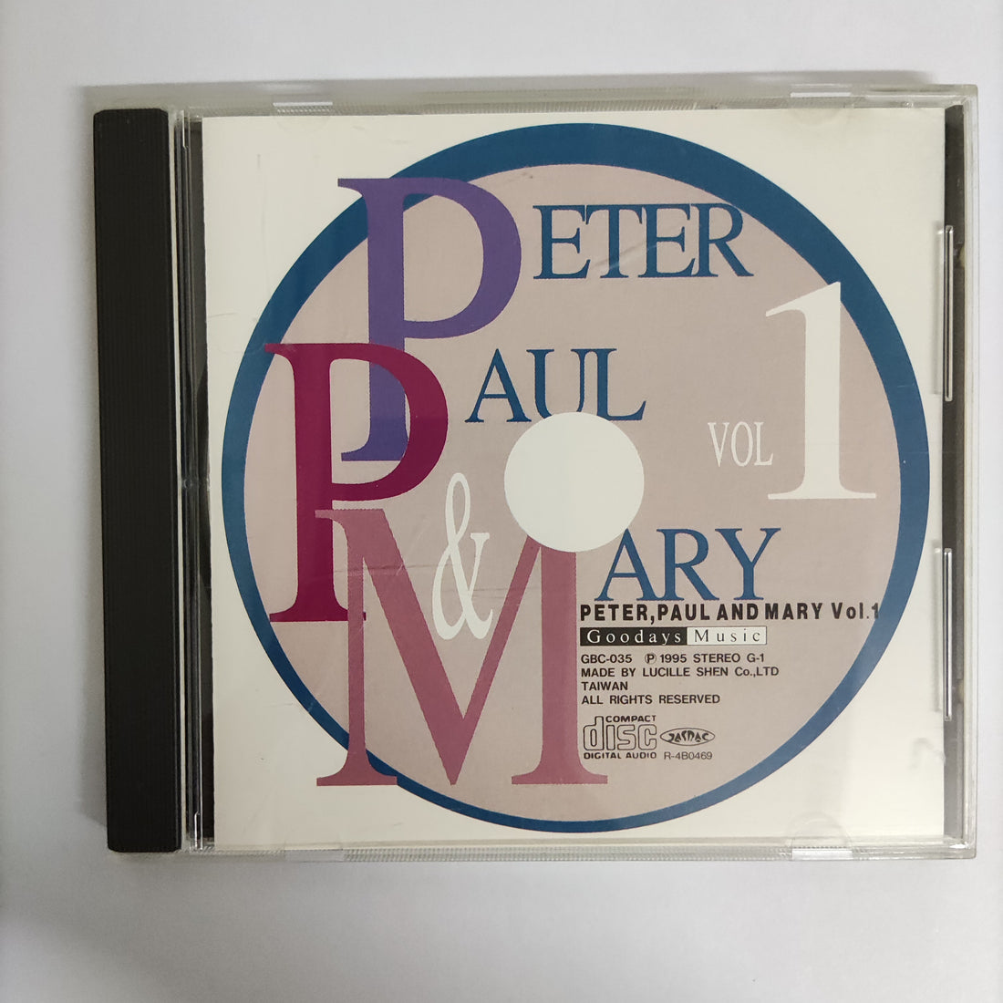 ซีดี Peter Paul And Mary - Peter Paul And Mary Vol.1 CD VG+
