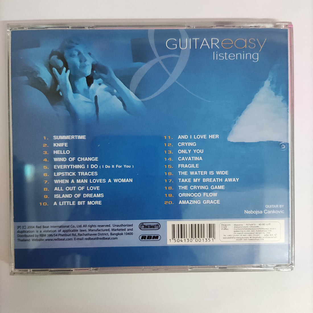 ซีดี Nebojsa Cankovic - Guitar Easy Listening CD NM