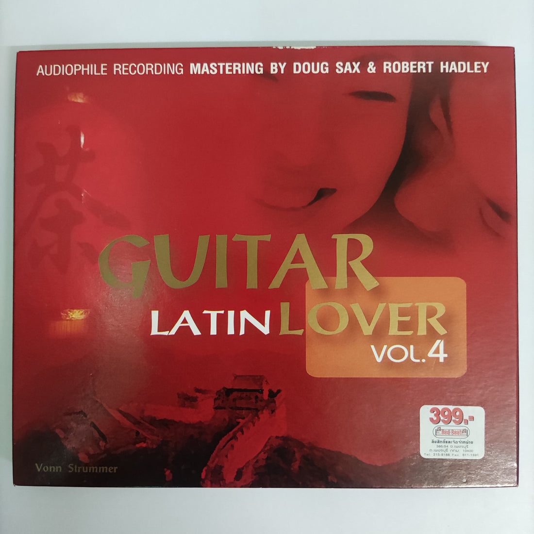 ซีดี Vonn Strummer - Guitar Latin Lover Vol.4 CD NM